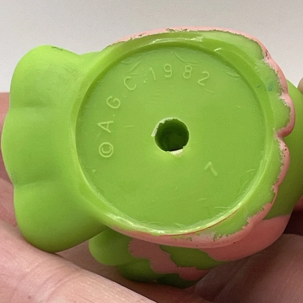 Strawberry Shortcake Lime Chiffon Pet Parrot‎ Parfait Figure Vintage 1982 Kenner